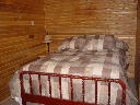 Bedroom on lower walkout level. 