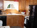 Fully equipped kitchen.